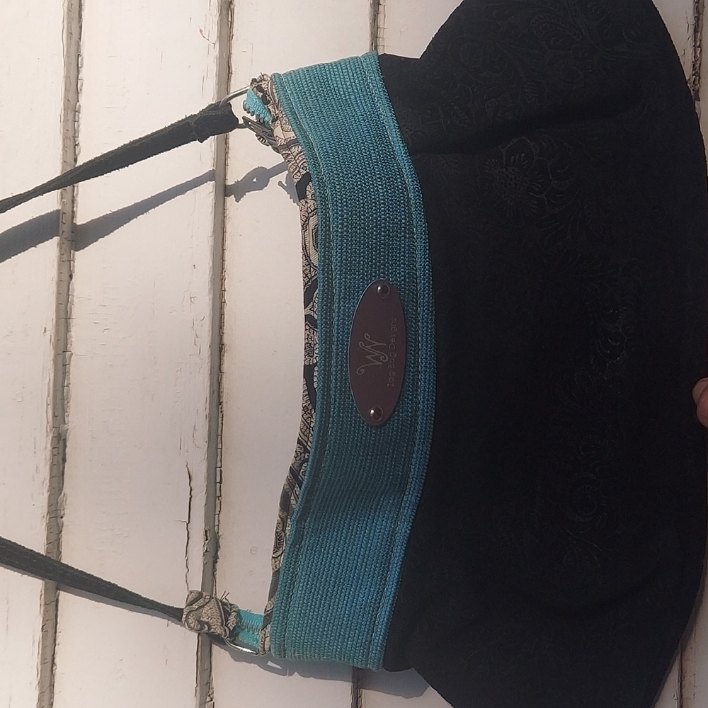 WN Zag Bag Leather Shoulder Bag